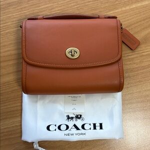 Coach Kip Turnlock Crossbody Bag
